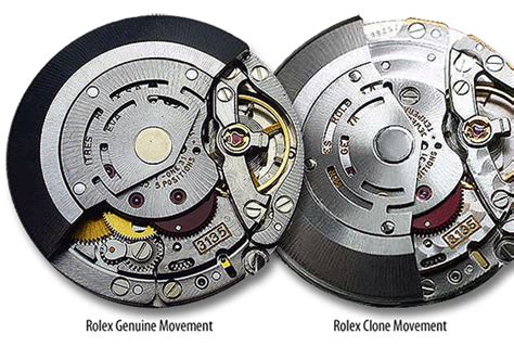 fake rolex movement replacement